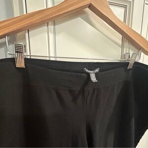 Eileen Fisher black pull on pants size XL